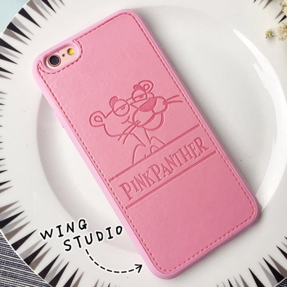 Pink Panther Soft Silicone Back Case Cover